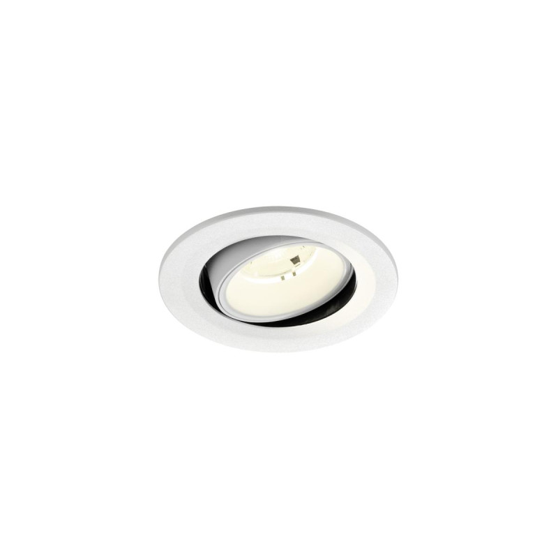 Spot encastré NUMINOS® MOVE S intérieur 4000&nbsp;K 20° IP20 rond blanc - SLV - 1009533
