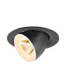 Spot encastré NUMINOS® GIMBLE M intérieur 2700&nbsp;K 20° noir / blanc - SLV - 1009542