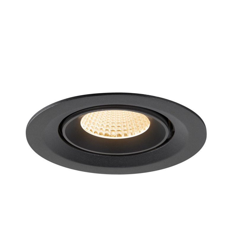 Spot encastré NUMINOS® GIMBLE M intérieur 2700&nbsp;K 40° noir - SLV - 1009544