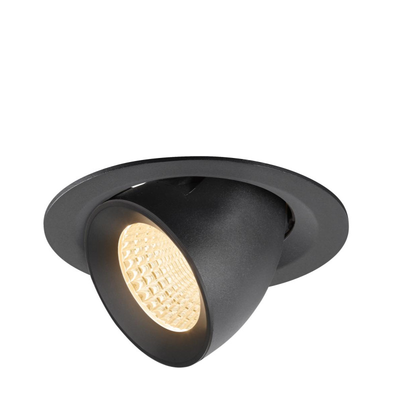 Spot encastré NUMINOS® GIMBLE M intérieur 2700&nbsp;K 55° noir - SLV - 1009547