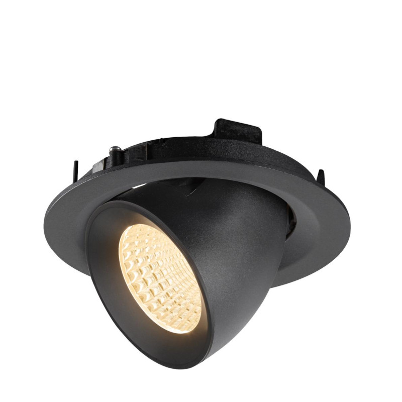 Spot encastré NUMINOS® GIMBLE M intérieur 2700&nbsp;K 55° noir - SLV - 1009547
