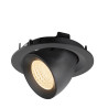 Spot encastré NUMINOS® GIMBLE M intérieur 2700&nbsp;K 55° noir - SLV - 1009547