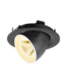 Spot encastré NUMINOS® GIMBLE M intérieur 3000&nbsp;K 20° noir / blanc - SLV - 1009560