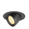 Spot encastré NUMINOS® GIMBLE M intérieur 3000&nbsp;K 55° noir - SLV - 1009565