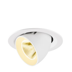 Spot encastré NUMINOS® GIMBLE M intérieur 3000&nbsp;K 20° blanc - SLV - 1009569