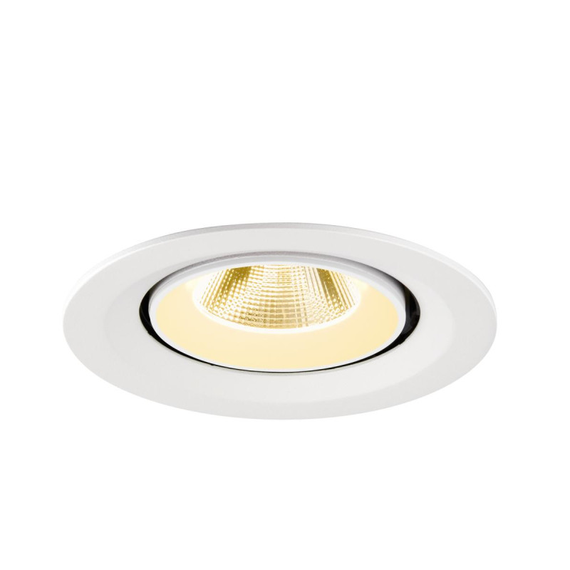 Spot encastré NUMINOS® GIMBLE M intérieur 3000&nbsp;K 20° blanc - SLV - 1009569
