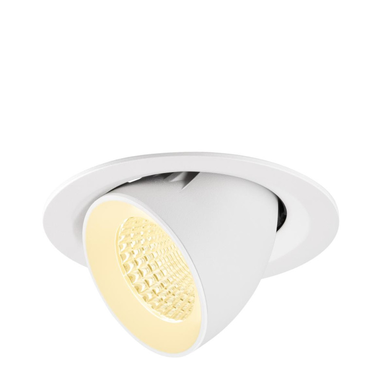 Spot encastré NUMINOS® GIMBLE M intérieur 3000&nbsp;K 55° blanc - SLV - 1009575