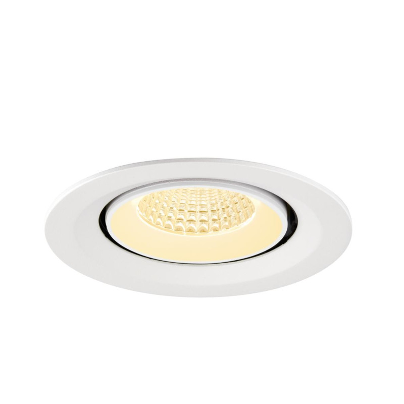 Spot encastré NUMINOS® GIMBLE M intérieur 3000&nbsp;K 55° blanc - SLV - 1009575