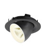 Spot encastré NUMINOS® GIMBLE M intérieur 4000&nbsp;K 20° noir / blanc - SLV - 1009578