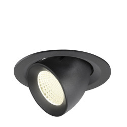 Spot encastré NUMINOS® GIMBLE M intérieur 4000&nbsp;K 40° noir - SLV - 1009580
