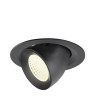 Spot encastré NUMINOS® GIMBLE M intérieur 4000&nbsp;K 40° noir - SLV - 1009580