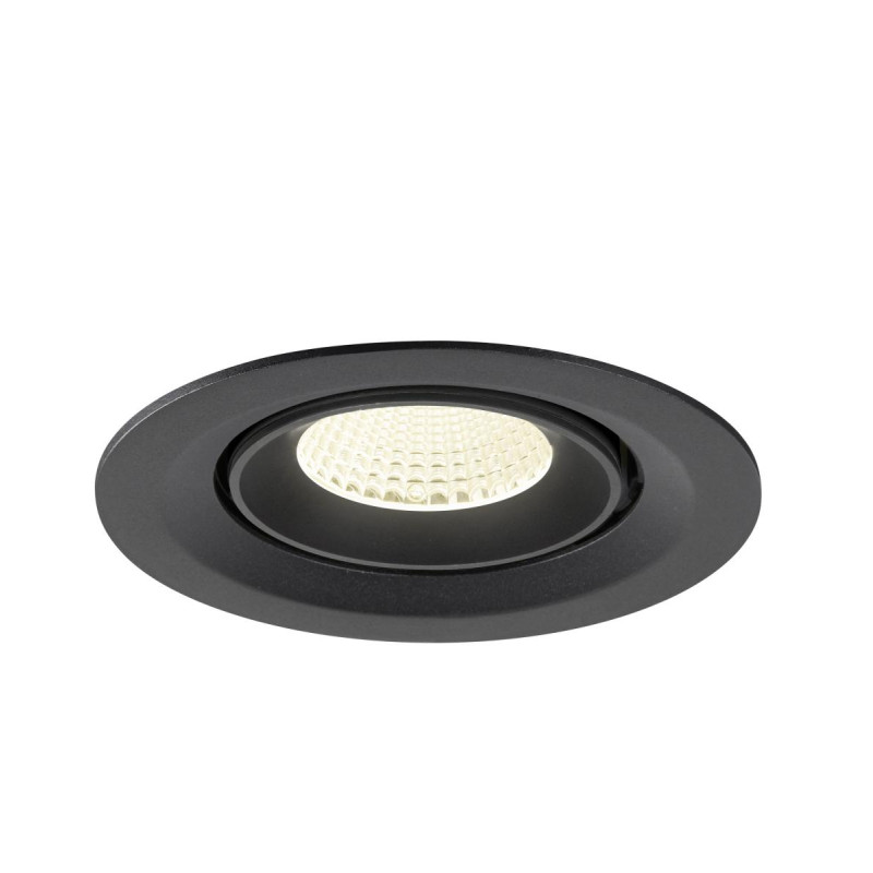 Spot encastré NUMINOS® GIMBLE M intérieur 4000&nbsp;K 40° noir - SLV - 1009580