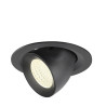 Spot encastré NUMINOS® GIMBLE M intérieur 4000&nbsp;K 55° noir - SLV - 1009583