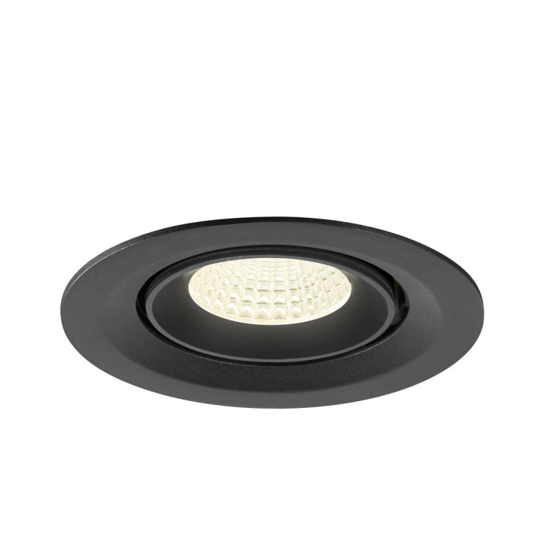 Spot encastré NUMINOS® GIMBLE M intérieur 4000&nbsp;K 55° noir - SLV - 1009583
