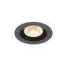 Encastré downlight NUMINOS® M intérieur 2700&nbsp;K 20° IP20 rond noir - SLV - 1009595