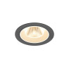 Encastré downlight NUMINOS® M intérieur 2700&nbsp;K 20° IP20 rond noir / blanc - SLV - 1009596