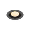 Encastré downlight NUMINOS® M intérieur 2700&nbsp;K 40° IP20 rond noir - SLV - 1009598