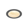 Encastré downlight NUMINOS® M intérieur2700&nbsp;K 55° IP20 rond noir / blanc - SLV - 1009602