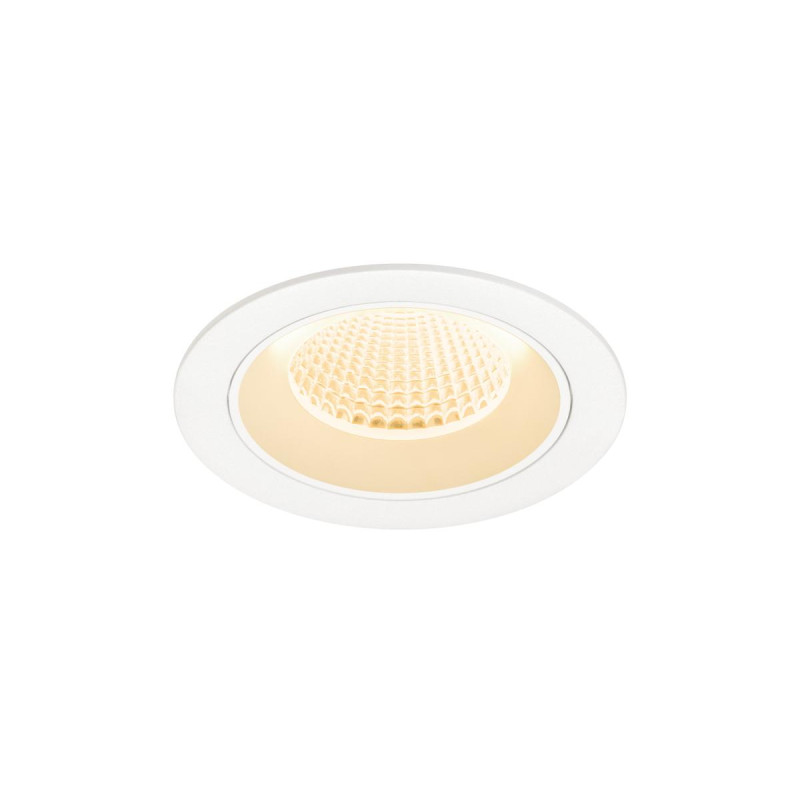 Encastré downlight NUMINOS® M intérieur 2700&nbsp;K 40° IP20 rond blanc - SLV - 1009608