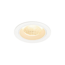 Encastré downlight NUMINOS® M intérieur 2700&nbsp;K 55° IP20 rond blanc - SLV - 1009611