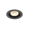 Encastré downlight NUMINOS® M intérieur 3000&nbsp;K 20° IP20 rond noir - SLV - 1009613