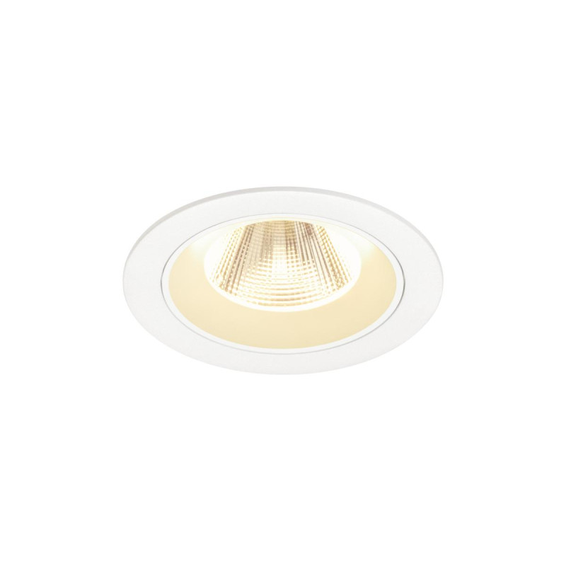 Encastré downlight NUMINOS® M intérieur 3000&nbsp;K 20° IP20 rond blanc - SLV - 1009623