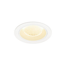 Encastré downlight NUMINOS® M intérieur 3000&nbsp;K 40° IP20 rond blanc - SLV - 1009626