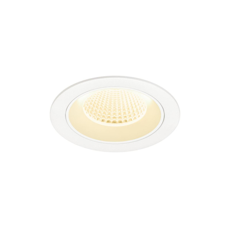 Encastré downlight NUMINOS® M intérieur 3000&nbsp;K 40° IP20 rond blanc - SLV - 1009626