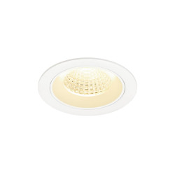 Encastré downlight NUMINOS® M intérieur 3000&nbsp;K 55° IP20 rond blanc - SLV - 1009629
