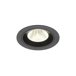 Encastré downlight NUMINOS® M intérieur 4000&nbsp;K 20° IP20 rond noir - SLV - 1009631