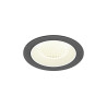 Encastré downlight NUMINOS® M intérieur 4000&nbsp;K 40° IP20 rond noir / blanc - SLV - 1009635