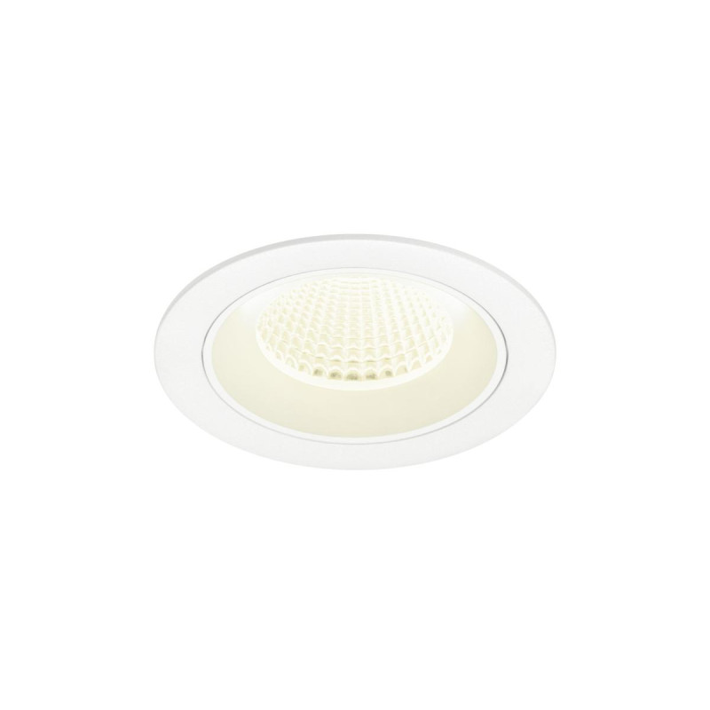 Encastré downlight NUMINOS® M intérieur 4000&nbsp;K 40° IP20 rond blanc - SLV - 1009644