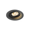 Encastré downlight NUMINOS® MOVE M intérieur 2700&nbsp;K 20° IP20 rond noir - SLV - 1009649