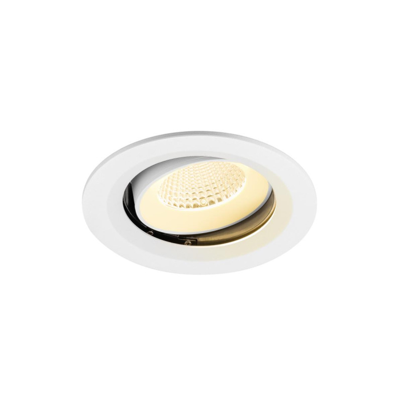 Encastré downlight NUMINOS® MOVE M intérieur 3000&nbsp;K 40° IP20 rond blanc - SLV - 1009680