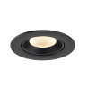 Encastré downlight NUMINOS® GIMBLE L intérieur 2700&nbsp;K 40° IP20 rond noir - SLV - 1009706