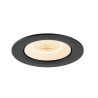 Encastré downlight NUMINOS® GIMBLE L 2700&nbsp;K 55° IP20 rond noir / blanc - SLV - 1009710