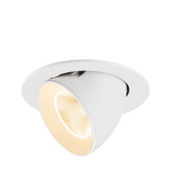 Encastré downlight NUMINOS® GIMBLE L intérieur 2700&nbsp;K 20° IP20 rond blanc - SLV - 1009713