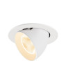 Encastré downlight NUMINOS® GIMBLE L intérieur 2700&nbsp;K 20° IP20 rond blanc - SLV - 1009713