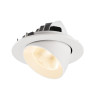 Encastré downlight NUMINOS® GIMBLE L intérieur 2700&nbsp;K 20° IP20 rond blanc - SLV - 1009713