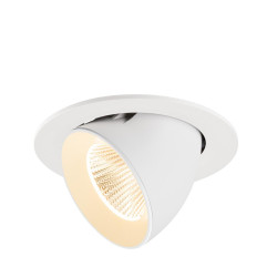 Encastré downlight NUMINOS® GIMBLE L intérieur 2700&nbsp;K 40° IP20 rond blanc - SLV - 1009716