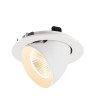 Encastré downlight NUMINOS® GIMBLE L intérieur 2700&nbsp;K 40° IP20 rond blanc - SLV - 1009716