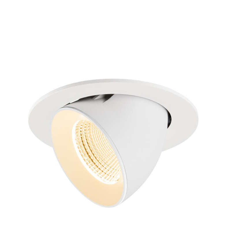 Encastré downlight NUMINOS® GIMBLE L intérieur 2700&nbsp;K 55° IP20 rond blanc - SLV - 1009719