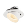 Encastré downlight NUMINOS® GIMBLE L intérieur 2700&nbsp;K 55° IP20 rond blanc - SLV - 1009719