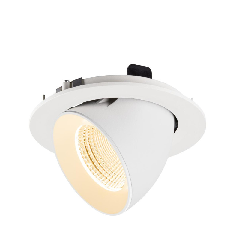 Encastré downlight NUMINOS® GIMBLE L intérieur 2700&nbsp;K 55° IP20 rond blanc - SLV - 1009719