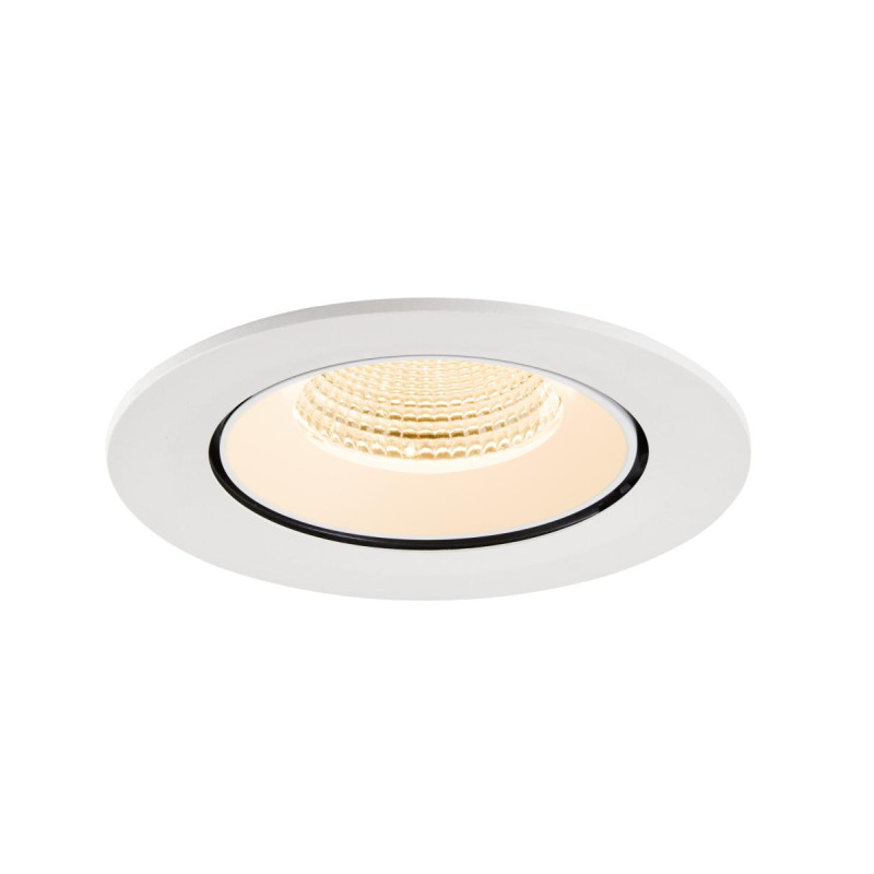Encastré downlight NUMINOS® GIMBLE L intérieur 2700&nbsp;K 55° IP20 rond blanc - SLV - 1009719