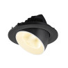 Encastré downlight NUMINOS® GIMBLE L 3000&nbsp;K 20° IP20 rond noir / blanc - SLV - 1009722
