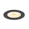 Encastré downlight NUMINOS® GIMBLE L 3000&nbsp;K 40° IP20 rond noir / blanc - SLV - 1009725