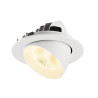 Encastré downlight NUMINOS® GIMBLE L intérieur 3000&nbsp;K 40° IP20 rond blanc - SLV - 1009734