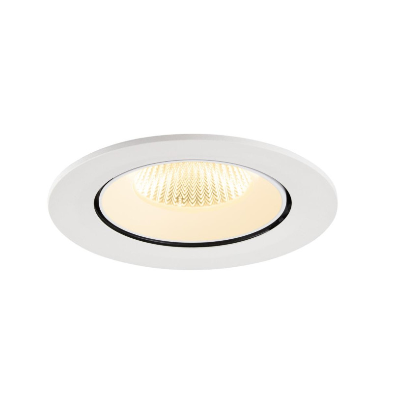 Encastré downlight NUMINOS® GIMBLE L intérieur 3000&nbsp;K 40° IP20 rond blanc - SLV - 1009734