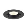 Encastré downlight NUMINOS® GIMBLE L intérieur 4000&nbsp;K 40° IP20 rond noir - SLV - 1009742